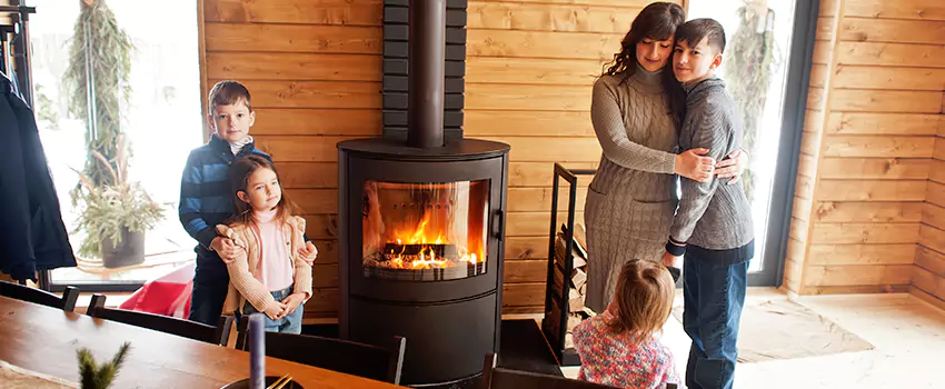 Morso Cast Iron Fireplace Insert Installation in Hastings, Nebraska