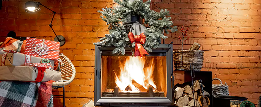Travis Industries Linear Gas Fireplace Installation in Hastings, Nebraska