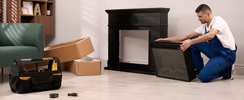Old Rusted Metal Fireplace Repair And Replacement in Hastings, NE
